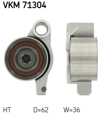 SKF VKM 71304 Feszítőgőrgő fogasszíj-vezérműszíjhoz